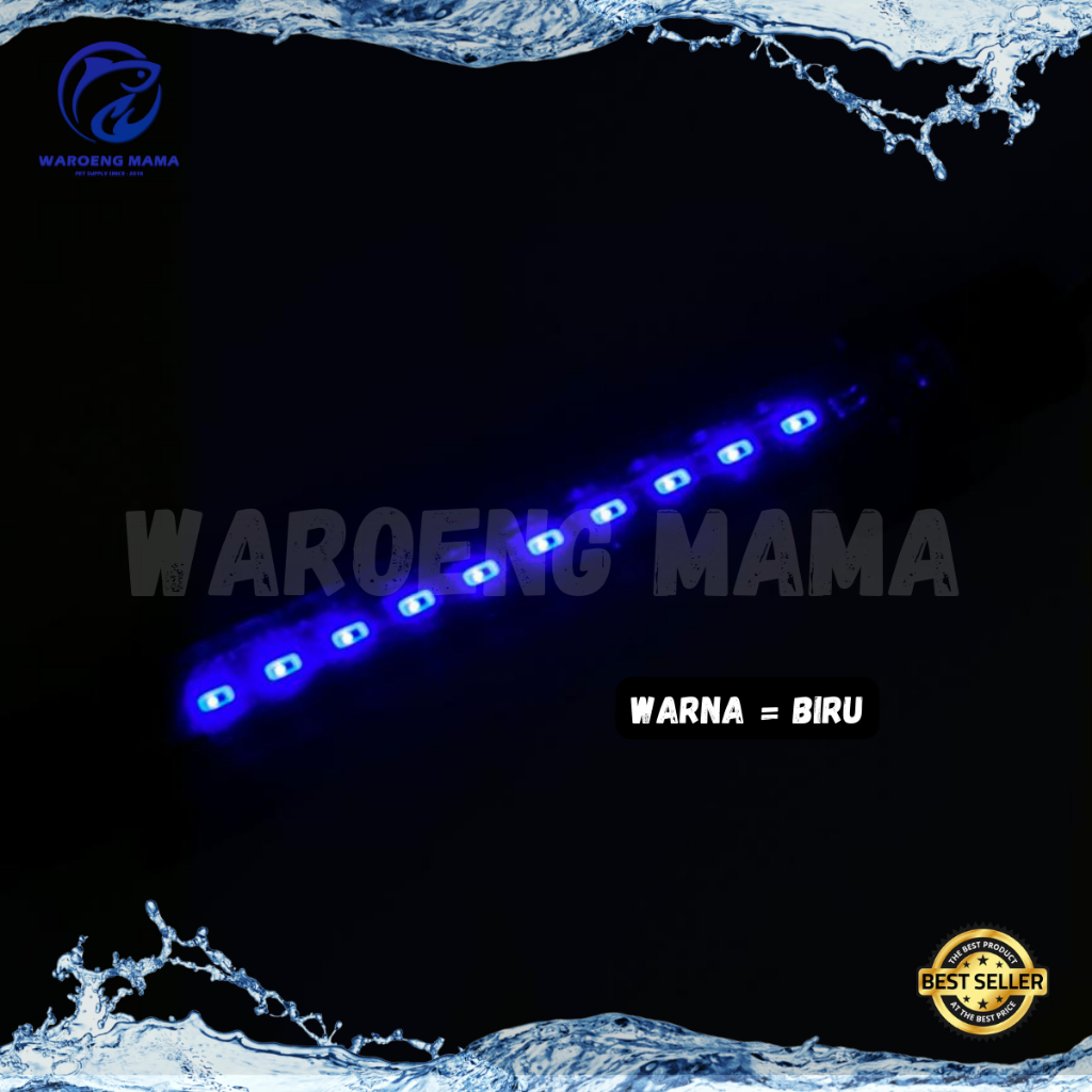 Lampu LED Celup Aquarium Ukuran 60cm Lampu T4 Akuarium Aquascape