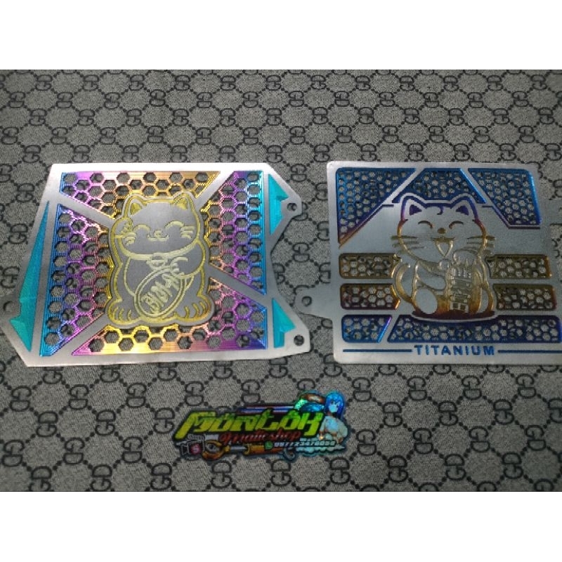 cover radiator Vario 125/150 PCX titanium