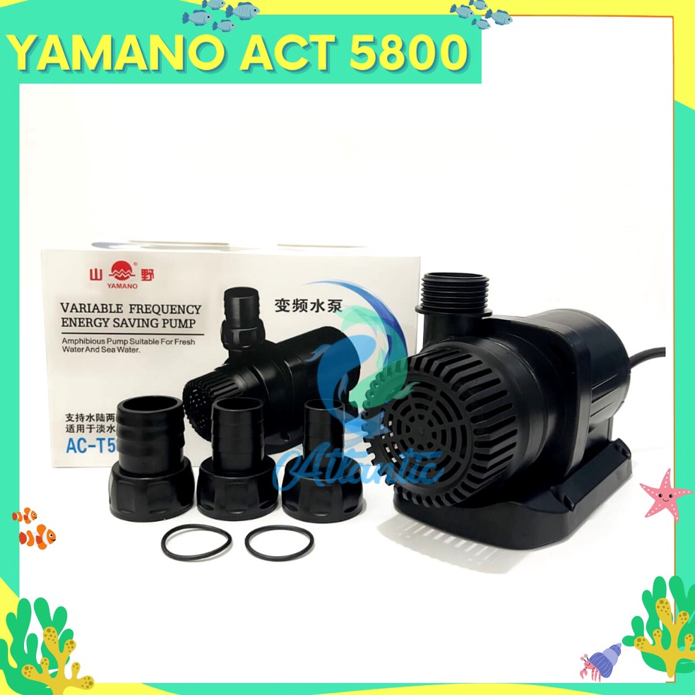 HARGA TERMURAAH YAMANO ACT 5800 ACT-5800 Pompa Air Celup Pompa Kolam Hidroponik Pompa Low Watt YAMAN