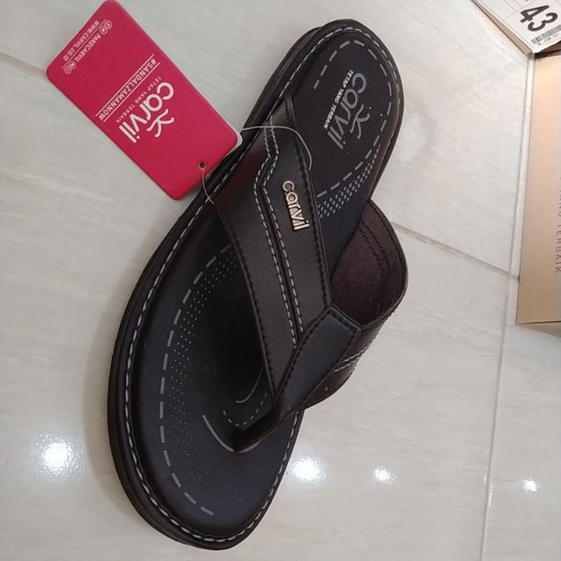 Carvil Aleppo-01M Sandal Carvil Pria Sandal jepit Carvil ORI