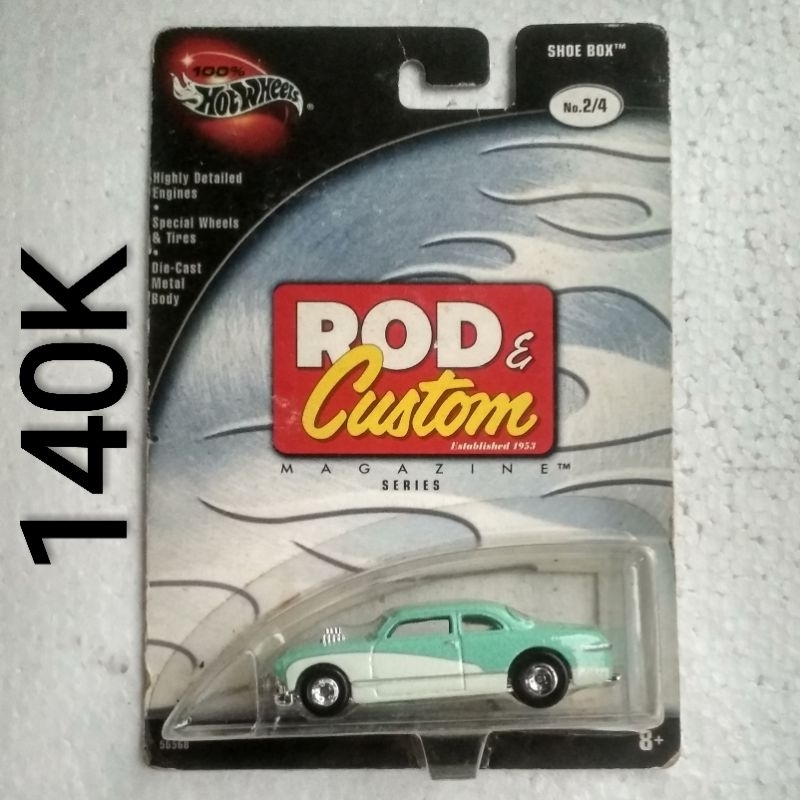 Hot Wheels 100% Collectibles Rod & Custom Series Shoe Box