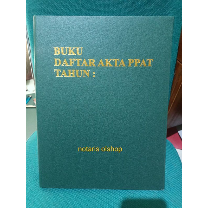 

Buku daftar PPAT