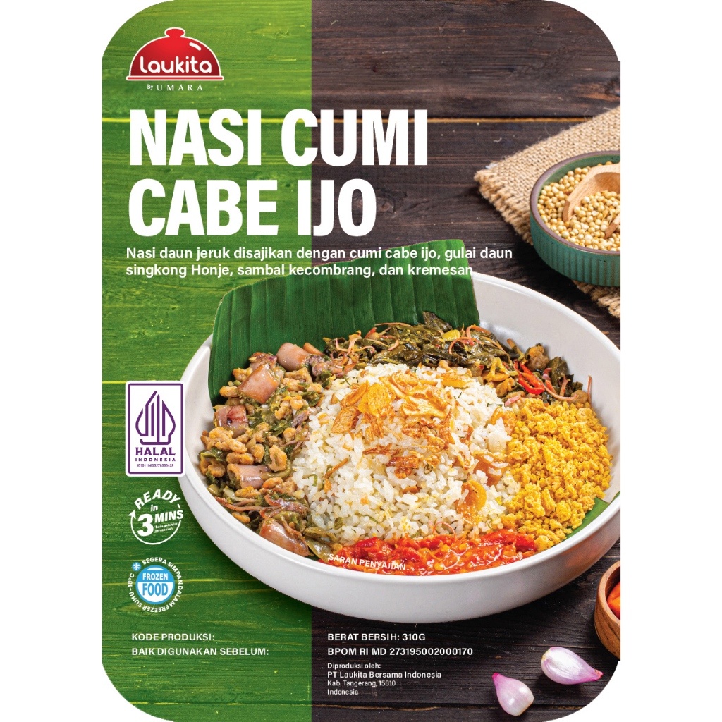 

NASI CUMI CABE IJO