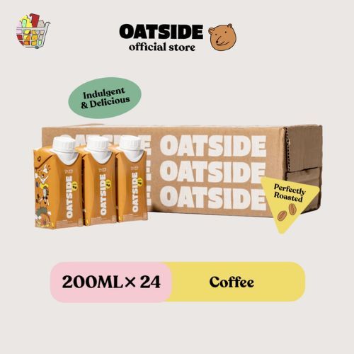 

Oatside Mini Oat Milk Susu Oat 200ML (isi 24) - Coffee