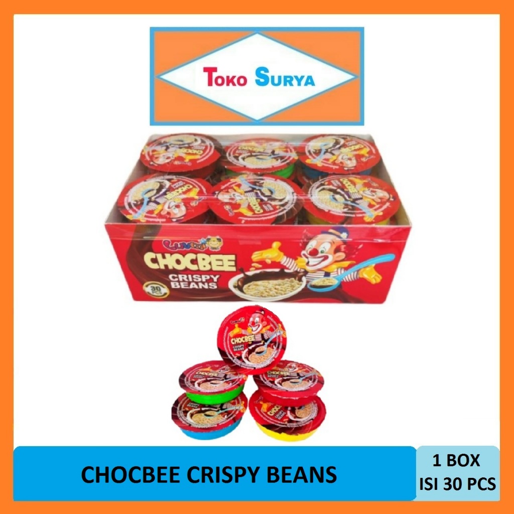 

Chocbee Crispy Beans Luvmi 30 Pcs x 13 Gr