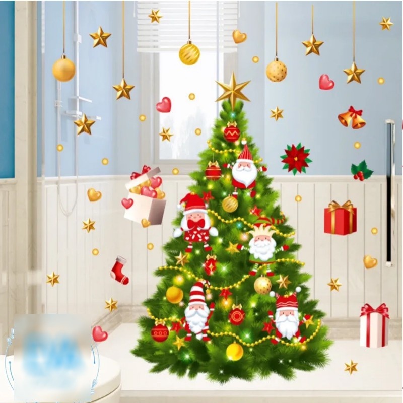 

Stiker Natal Sticker Christmas Tahun Baru Sticker Kaca