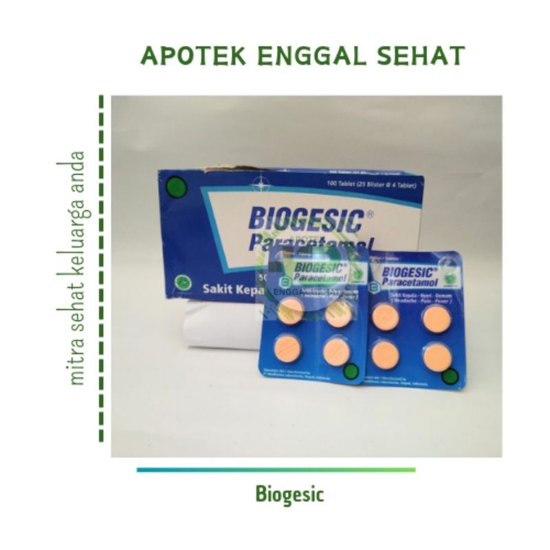 Biogesic Paracetamol meringankan sakit gigi dan sakit kepala