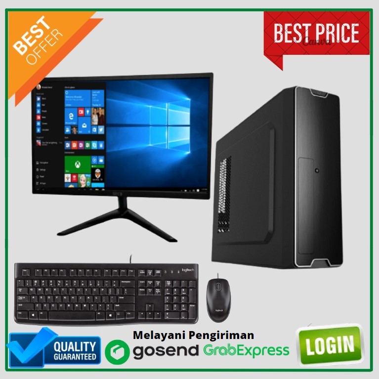 PC LENGKAP MINI PC Rakitan core i5 3470 | 8GB | SSD 256GB