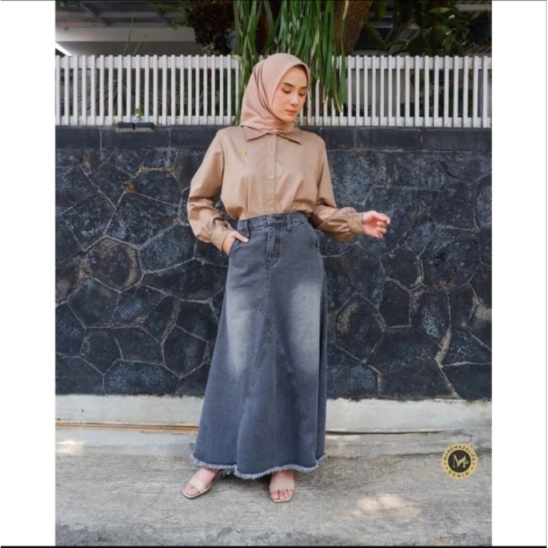 NEW SKIRT JEANS BY MAREMA ZALIFA