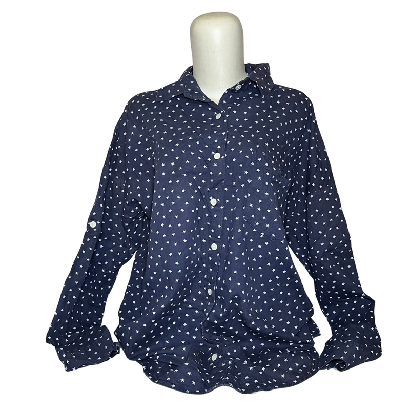 preloved • long-sleeved shirt (EDEN)