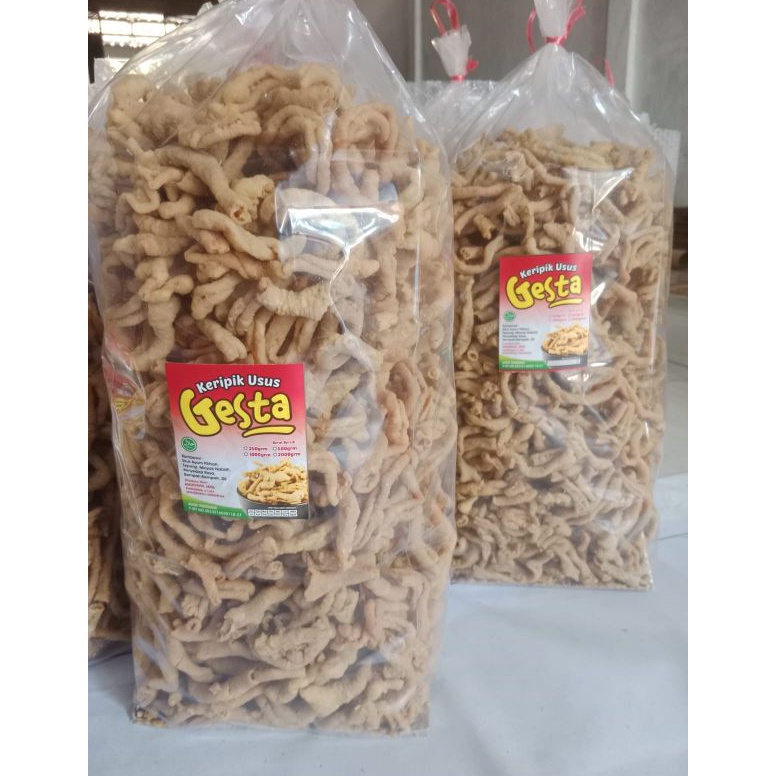 

[®U15<] 2kg (1bal) kripik usus ayam bablewrap & kardus For sale