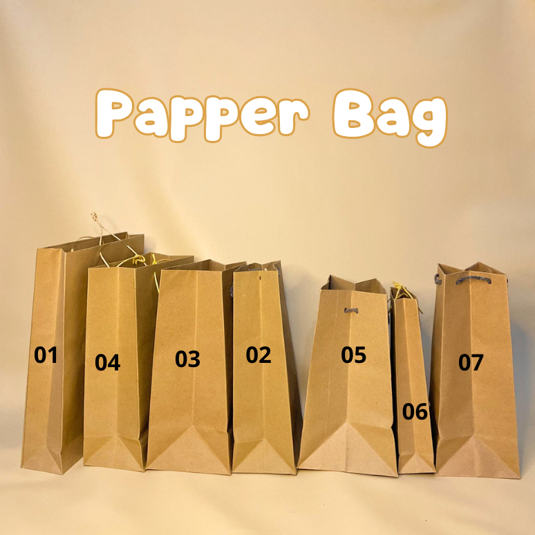 

[GASKA] Papper Bag Brown | Tas Kertas Cokelat | Go Green bag
