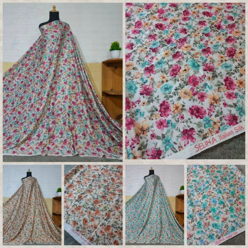 s.637 kain Italian silk