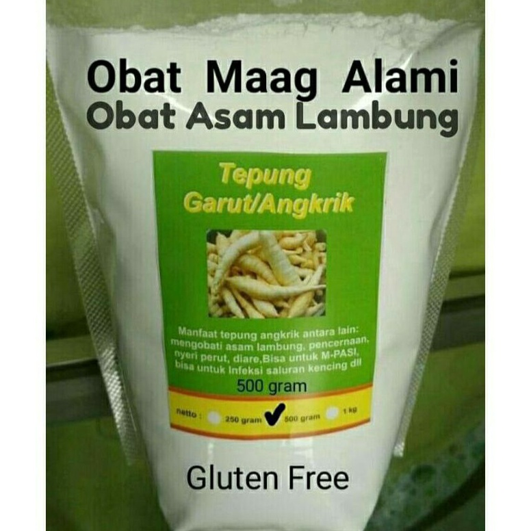 

Buru4n Beli TEPUNG GARUT/PATI ASAM LAMBUNG/ANGKRIK /ARROWROOT 500Gr [130]