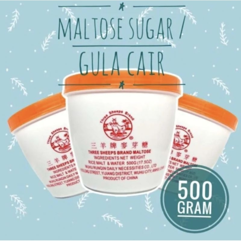 

Gula Beko / Bebeko / Maltose Sugar Three Sheep 500gr ( tanya stok )