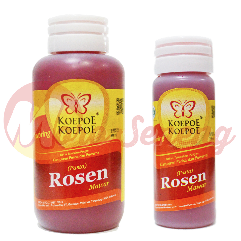 

Perisa Rosen Pasta Mawar Kupu Koepoe