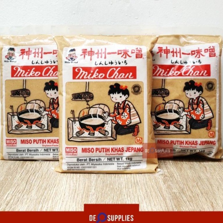 

Kir!m Sek4rang Shinshuichi Mikochan Miso Soup 1kg - Miso Paste Putih Tauco Miko Chan