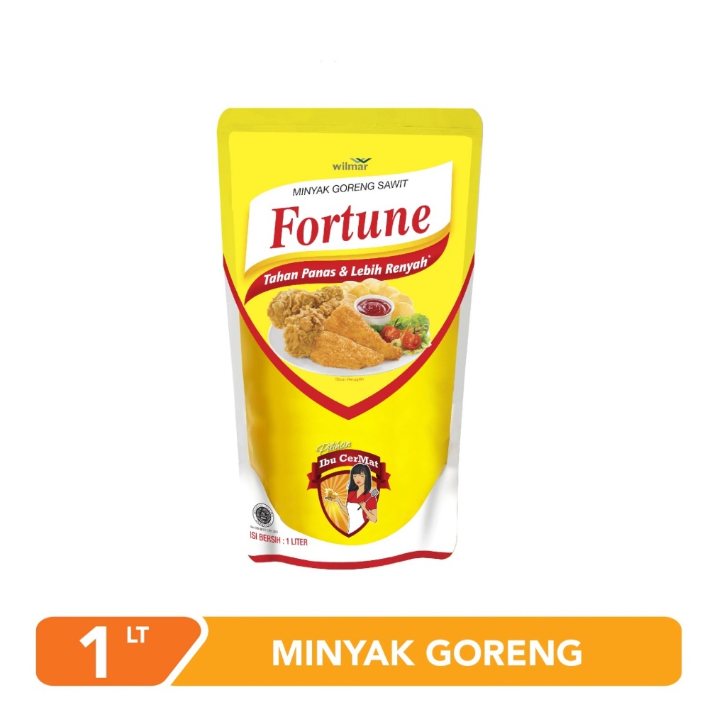 

[09B54] ❤️VIRGO❤️ Minyak Goreng Fortune 1 Liter - Kemasan Refill dan Bantal - Minyak Bantal - Minyak Goreng - Serbaguna ch7uu