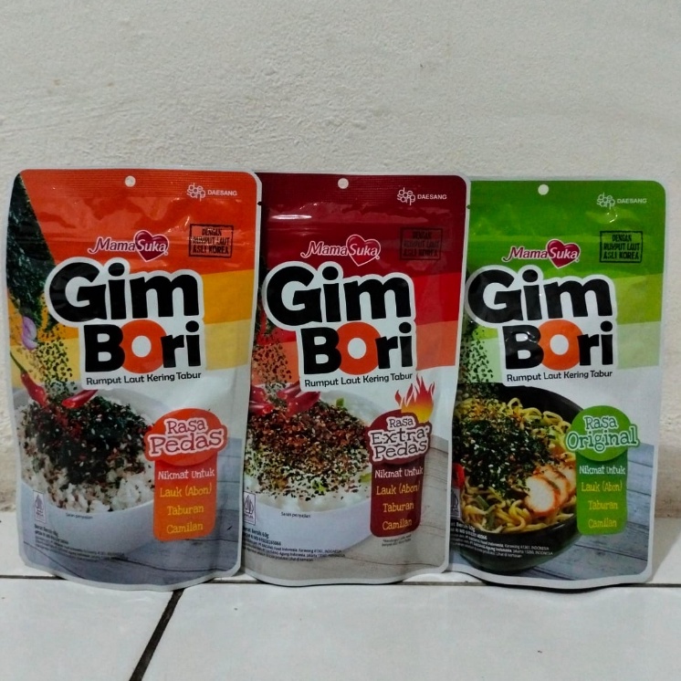 

B@ru MAMASUKA GIM BORI RUMPUT LAUT KERING TABUR 60 GRAM/ MAMASUKA / RUMPUT LAUT / BON NORI Top Discount