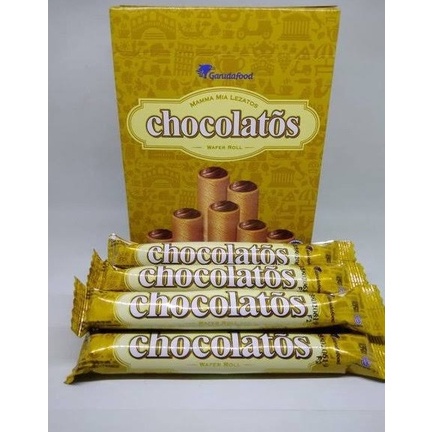 

LIJBG CHOCOLATOS WAFER ROLL ISI 24PCS 57