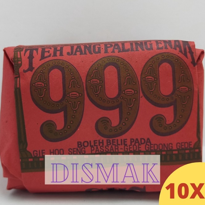 

[✹P50➢] Teh 999 Teh Asli Solo 10 X 40 gram Promo Besar