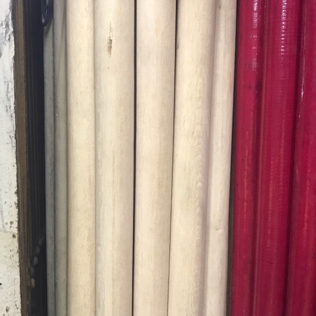 

L@@ri3 Tongkat pramuka / Toya pramuka bahan kayu randu polos dan merah putih Elewen