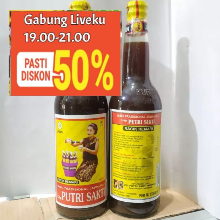 

COD➬ Jamu Putri Sakti nafsu makan gemuk badan manis/pahit (beli 2 hemat ongkir) Best
