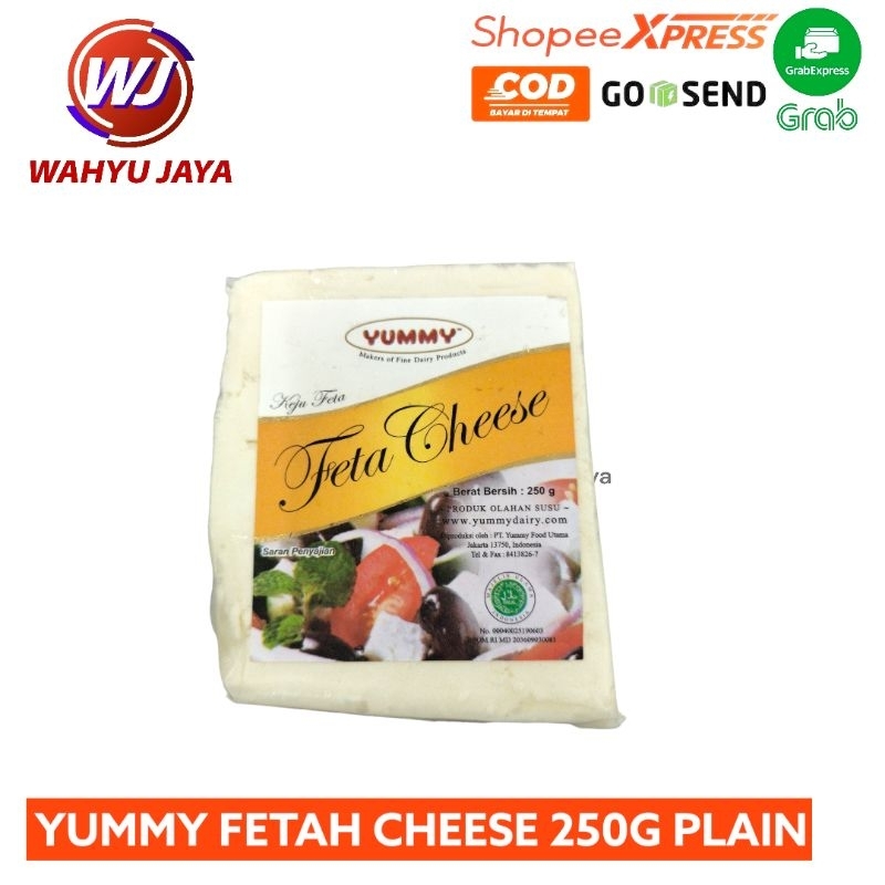 

Yummy feta Cheese 250gram