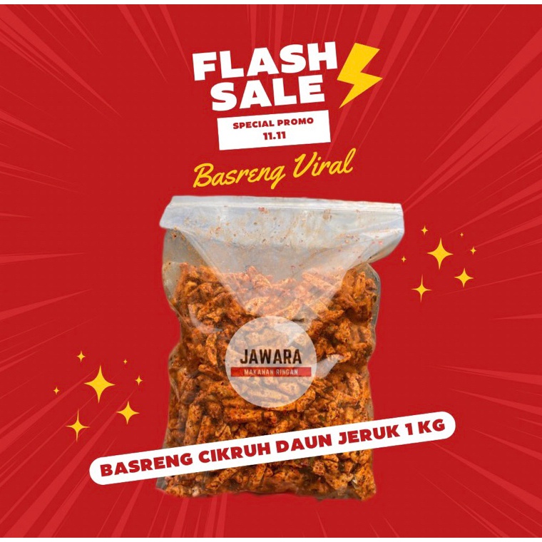 

[✴I14➢] (FLASH SALE) BASRENG JAWARA VIRAL 1KG Musim Promo