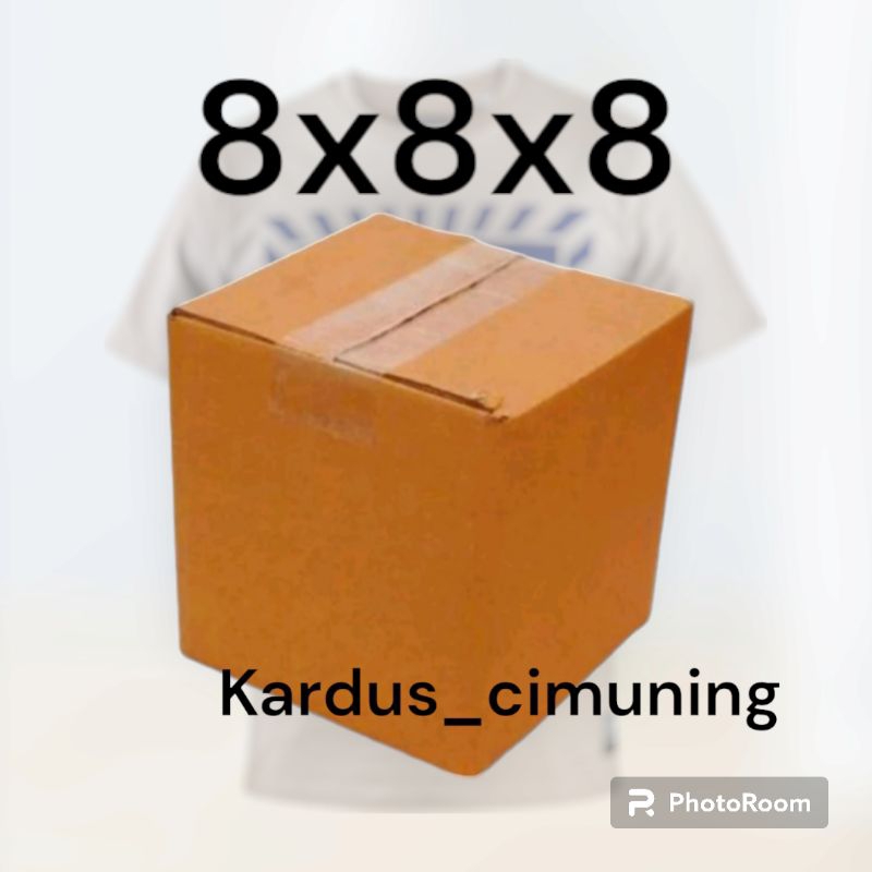 

kardus box packing 8x8x8