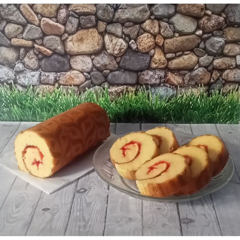 

BOLU GULUNG | ROLL CAKE STRAWBERRY