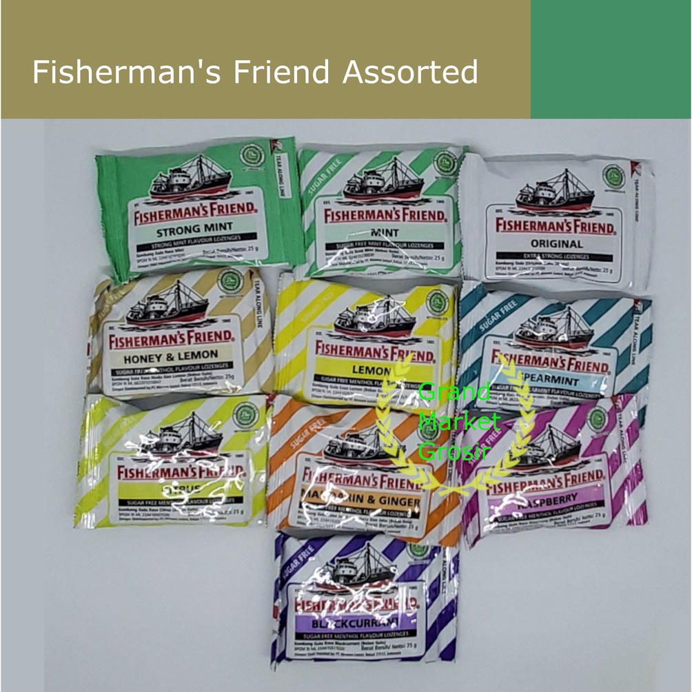 

Terb@tas Fisherman's Fisherman Friend Permen Pedas You can buy