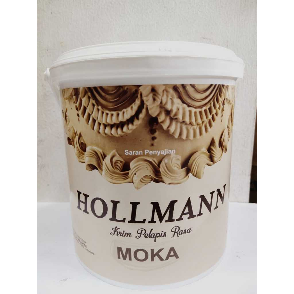 

BUTTER CREAM HOLLMANN MOCCA 1 Kg / HOLLMAN BUTTERCREAM MOKA SIAP PAKAI EMBER