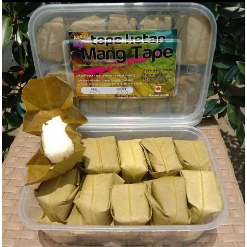 

Tape Ketan Daun Jambu