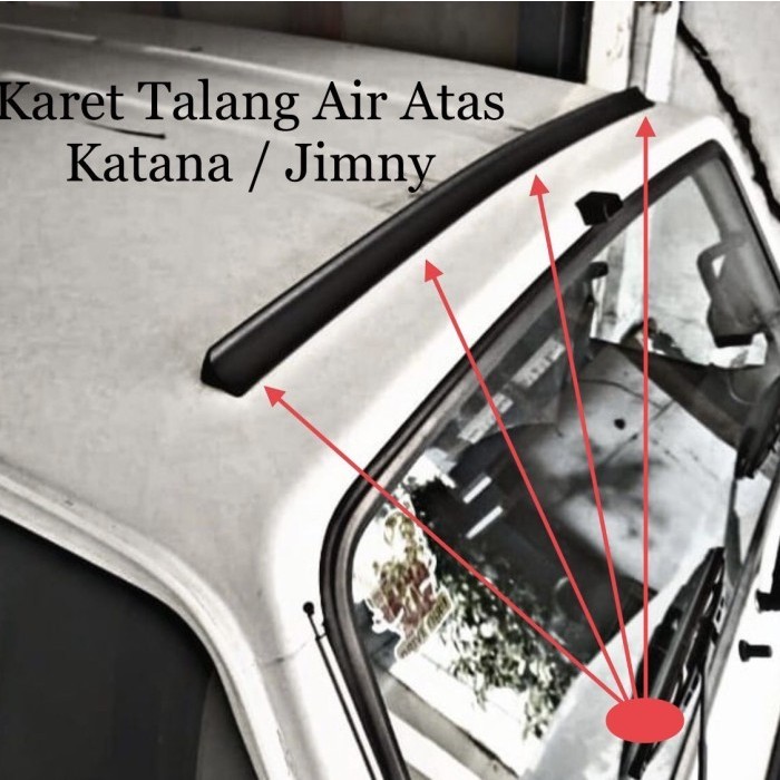 Karet Talang Atas Atap Mobil Suzuki Katana atau Jimny