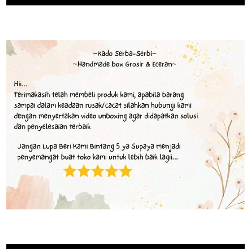 

RB Hardbox uk 25 x 25 x 8 cm kotak kado hampers giftbox l Rigid box l kotak keras l kotak tebal