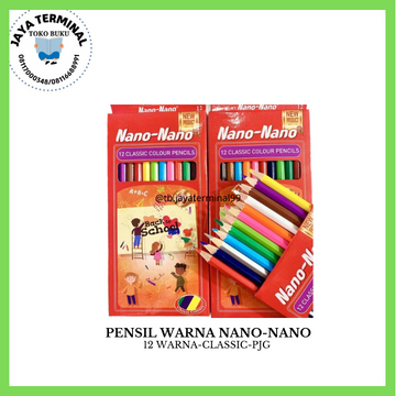 

PENSIL WARNA NANO-NANO 12 WARNA