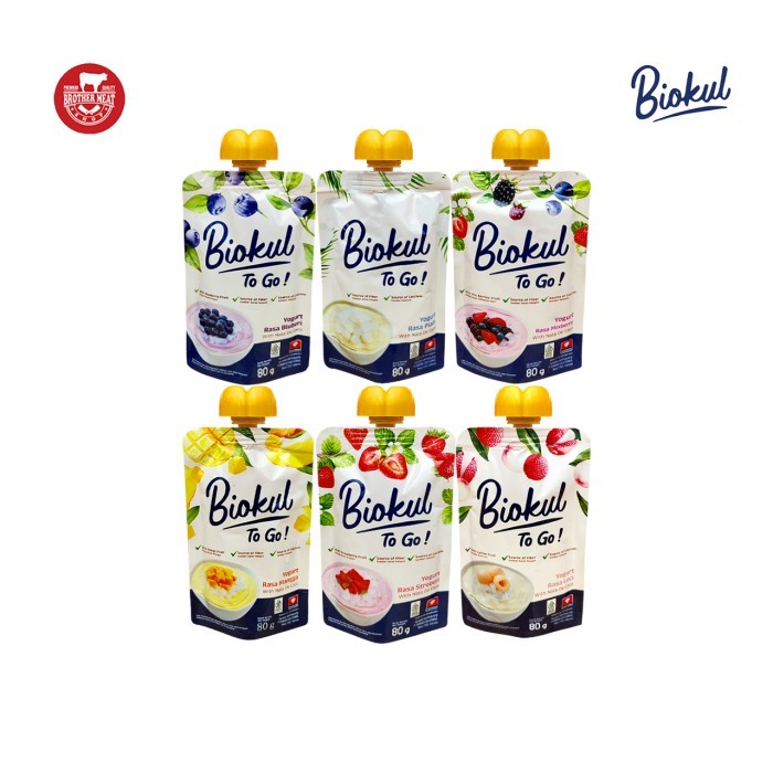 

Biokul Yogurt To go 80gr - Yoghurt Aneka Rasa Buah dan Original