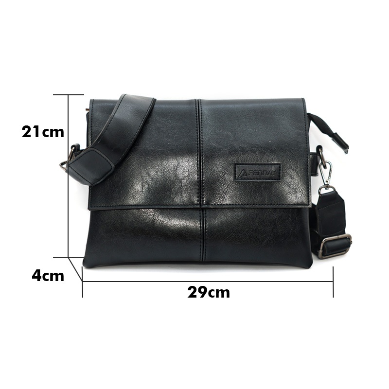 Cuci Gudang Pennay Man Bachira - Tas Selempang Pria Kulit Premium, Slingbag Crossbody Stylish &