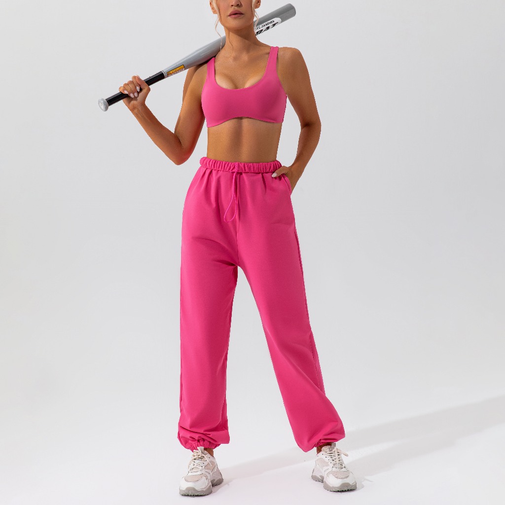 PREMIUM CHERRI SPORTS BRA OR JOGGER Olahraga Yoga Gym Workout