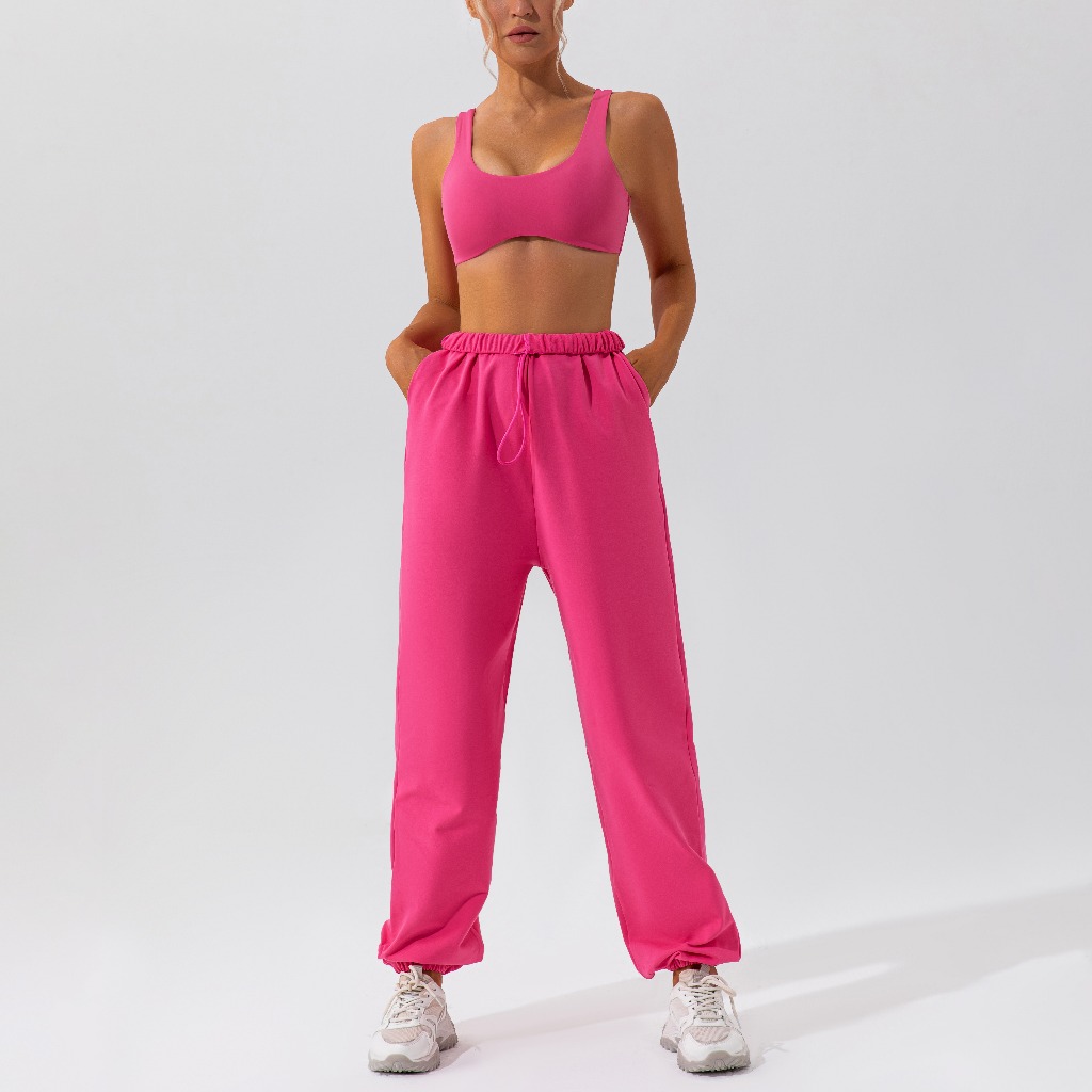 PREMIUM CHERRI SPORTS BRA OR JOGGER Olahraga Yoga Gym Workout