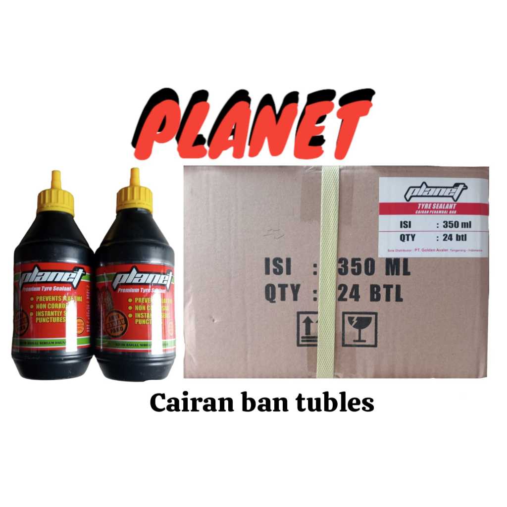 Cairan ban tubles ukuran 350ml merk PLANET