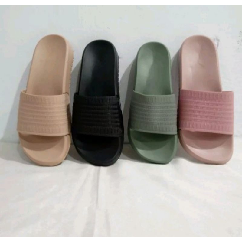 Sandal Sendal Slop Wanita Simpel Sandal Slop Wanita Ringan Irsoe 211