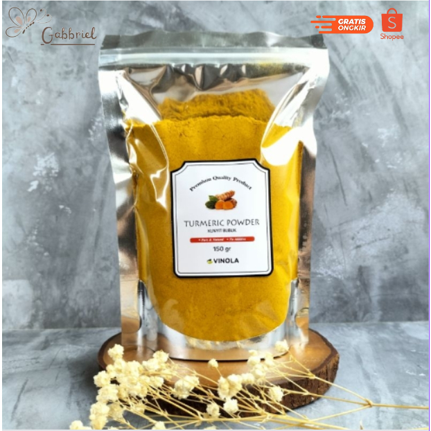 

Turmeric Powder / Kunyit Bubuk 150 Gr