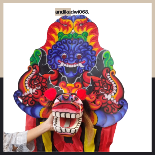 [BARU] BARONGAN KUCINGAN KEDIRI CAPLOK KAYU ASLI / BARONGAN JUMBO / BARONGAN PLIPIT ROMO / BARONGAN 