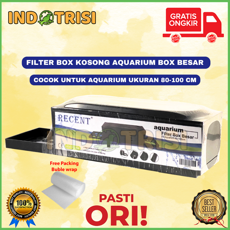 Filter box kosong Aquarium Besar Large Top Filter Aquarium Ikan hias