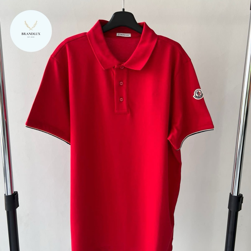 Moncler polo red