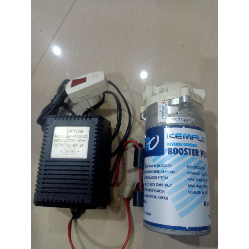 Kemflo Booster Pump + Adaptor Second