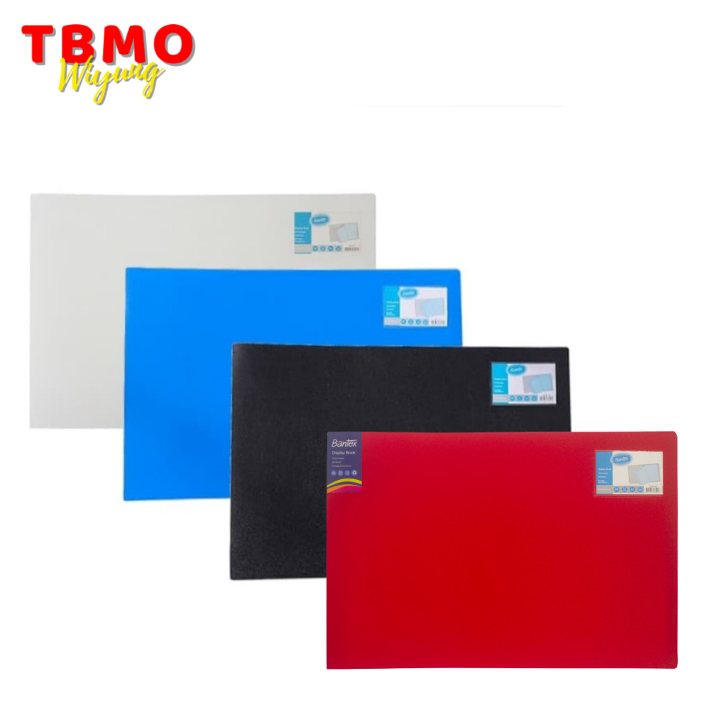 

TBMO Bantex Display Book A3 landscape (20 pockets) PP 3164