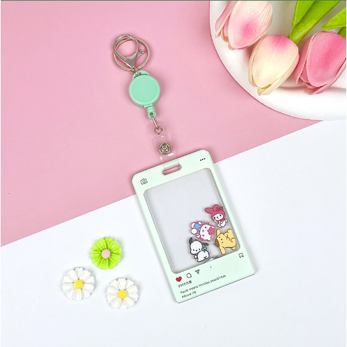 

[ Hello Kitty ] ID Name Tag Card Holder/Kartu Identitas/Badge